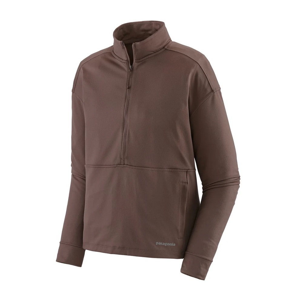 Patagonia grey Womens  Quarter-Zip Pullover Pack Out jacket